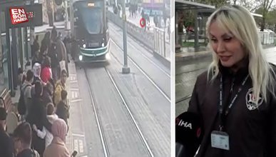 Kocaeli'de yolcunun hayatını kurtaran güvenlik görevlisi o anları anlattı