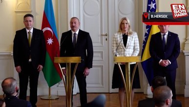 Azerbaycan Cumhurbaşkanı İlham Aliyev, Bosna Hersek'te