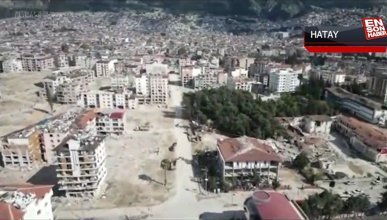 Hatay'da enkaz kaldırma çalışmaları sürüyor