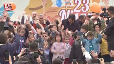 Murat Kurum, 23 Nisan'da Üsküdar'da çocuklarla buluştu