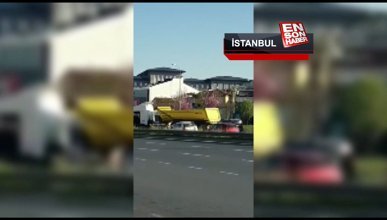 İstanbul Çekmeköy'de yol verme kavgasında sopayla saldırdı