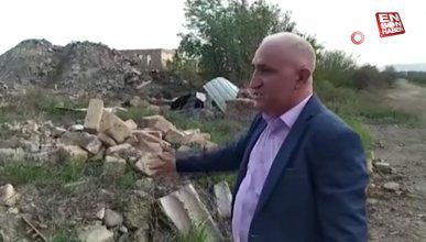 Karabağ'da Ermeni zulmü: Ağdam Cuma Camii ahır olarak kullanılmış