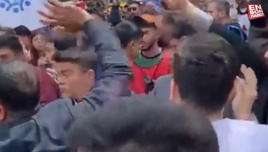Gaziantep'te 1 Mayıs kutlamalarında Memleket Partililer ile CHP'liler arasında  kavga çıktı