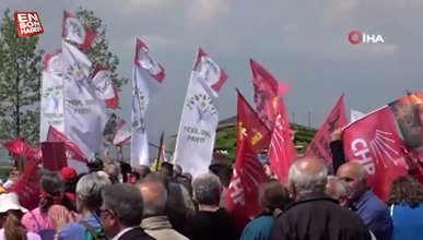 Yalova'da CHP ve HDP'den 1 Mayıs kutlaması