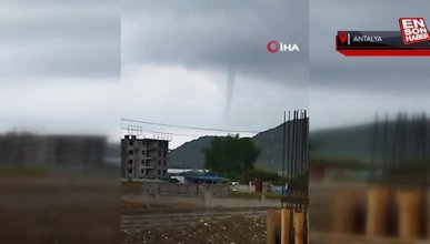 Antalya'da hortum