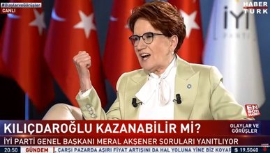 Meral Akşener: Kemal Kılıçdaroğlu ilk turda kazanacak