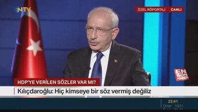 Kemal Kılıçdaroğlu, HDP'nin kendisine yönelik desteğiyle ilgili konuştu