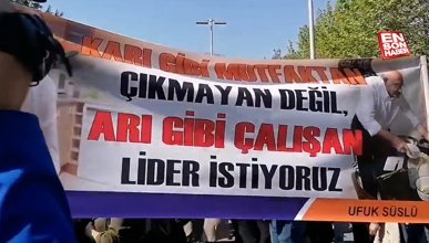 Kemal Kılıçdaroğlu için açılan mutfak pankartı sosyal medya gündem oldu