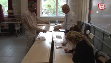 Edirne'de oy sayımı sürüyor