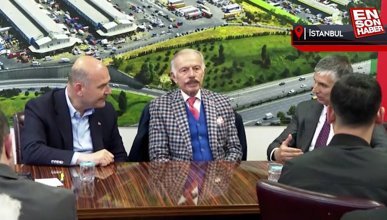 İçişleri Bakanı Soylu, hal esnafını ziyaret etti