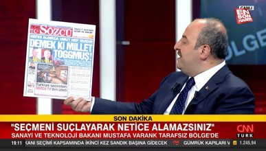 Mustafa Varank'tan Sözcü'nün Togg'lu seçim manşetine tepki: Utanç vesikası