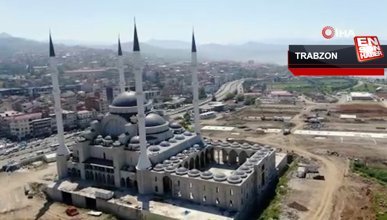 Doğu Karadeniz’in en büyük camisinin 2024 yılı Ramazan ayında açılması planlanıyor