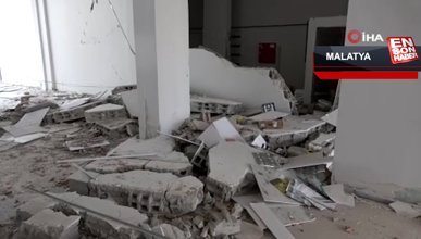 Malatya'da depremin vurduğu milyonluk dairelerde yıkım için gün sayılıyor