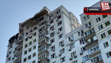 Ukrayna'nın başkentine yönelik kamikaze İHA saldırıları