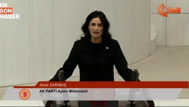 AK Parti Aydın Milletvekili Seda Sarıbaş, TBMM'de yemin etti