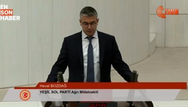 HDP Ağrı Milletvekili Heval Bozdağ yemin etti