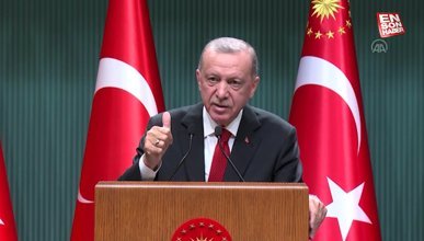 Cumhurbaşkanı Erdoğan: Kabine Toplantısı sonrasında açıklamalarda bulundu