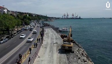 Hilmi Türkmen, İBB tarafından kapatılan Kız Kulesi sahil yolunu paylaştı