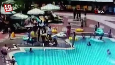 Antalya’da kaydıraktan yüzüstü kayarken başını havuzun zeminine çarpıp öldü
