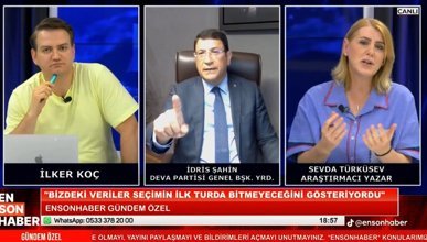 DEVA Partili İdris Şahin: Seçime tek girseydik de 15 vekil alırdık