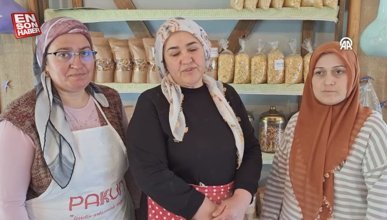 Samsun'da kooperatif kuran 10 kadın, organik üründen gelir elde ediyor
