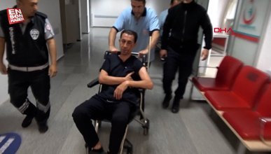 Aksaray'da hasta yakını 'çarşaf tartışmasında' sağlık çalışanını darbetti