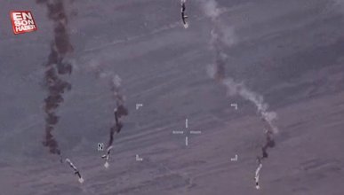 Rus savaş uçakları, Suriye'de ABD İHA'larını 'taciz' etti