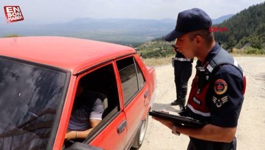 Denizli'de orman yangınlarına karşı komandolar devrede