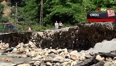 Karadeniz-Akdeniz Yolu’nun Ordu etabı ulaşıma kapandı