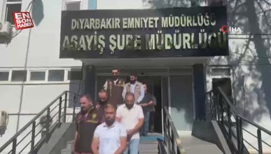 Diyarbakır'da hırsızlık ve kapkaç şüphelisi 15 kişi, eş zamanlı operasyonla yakalandı