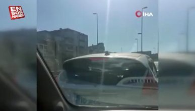 İstanbul'da içerisinde hamile kadının bulunduğu araca saldırı