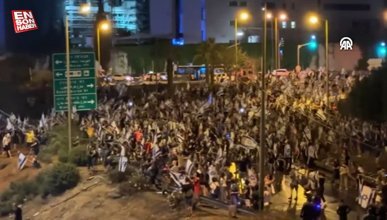 İsrail'de hükümetin yargı düzenlemesine karşı protestolar sürüyor