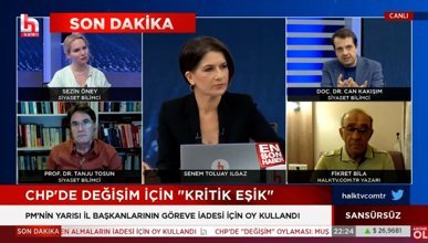 Halk TV canlı yayınında sözleşmeyi iptal eden CHP'ye tepki