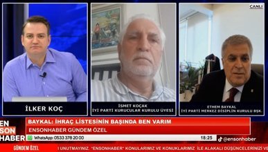 İyi Partili Ethem Baykal: Elimizde atom bombası gibi belgeler var