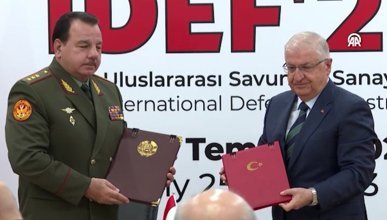 Türkiye ve Tacikistan arasında askeri mali işbirliği anlaşması imzalandı