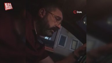 İstanbul’da müşterisine saldıran taksici kamerada