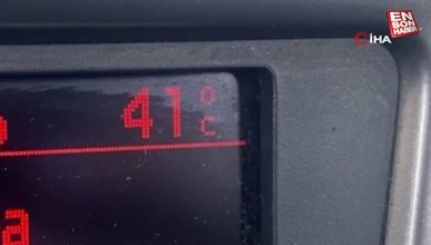 İstanbul’da termometreler 41 dereceyi gördü