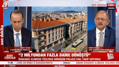 Mehmet Özhaseki'den İstanbul depremi açıklaması