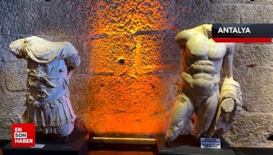 Antalya'da Roma İmparatoru Hadrian'ın yaptırdığı tahıl ambarı müze oldu