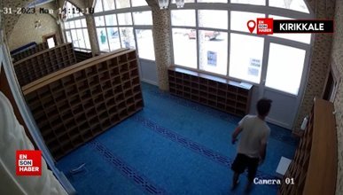 Kırıkkale'de suç makinesi hırsız, cami ve iş yerlerine dadandı: Suçüstü yakalandı