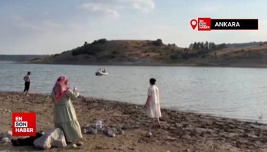 Ankara'da serinlemek için baraj göletine giren genç aranıyor