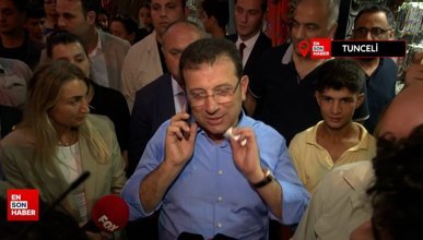 Ekrem İmamoğlu, Tunceli'den Kemal Kılıçdaroğlu'nu aradı