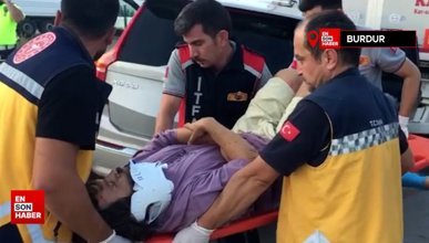 Tan Taşçı, Burdur'da trafik kazası geçirdi