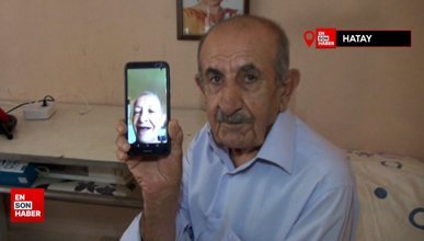 Hatay'da yaşayan Mehmet Amca, Rusya'da evlendiği eşine 9 yıldır kavuşamıyor