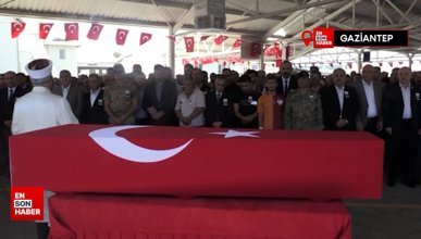 Şehit Piyade Uzman Onbaşı Özdemir, Gaziantep'te son yolculuğuna uğurlandı