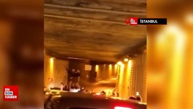İstanbul'da tüneli kapatanlara para cezası verildi