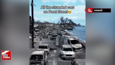 Tarihinin en büyük orman yangınını yaşayan Hawaii'de tahribatın büyüklüğü