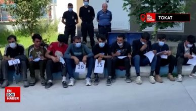 Tokat'ta 50 kaçak göçmen yakalandı