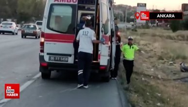 Ankara’da üç aracın karıştığı kazada 5 kişi yaralandı