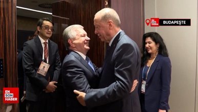 Cumhurbaşkanı Erdoğan, Özbekistan Cumhurbaşkanı ile görüştü